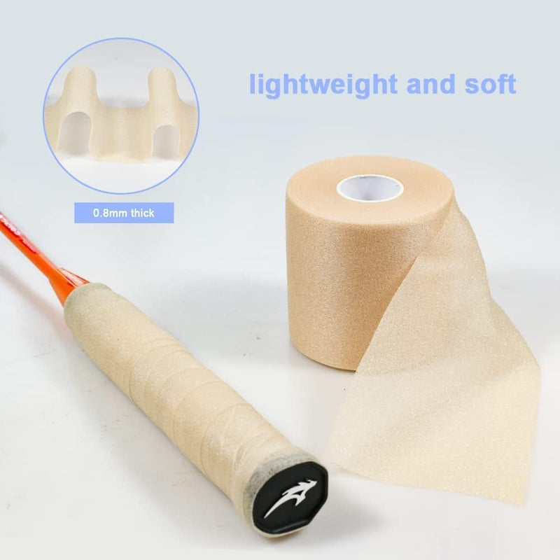 Underwrap Pre Wrap Foam for Use Under Rigid Tape, Black, 6Cm*20MTR