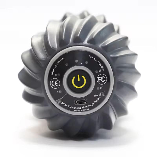 Vibrating Peanut Massager for Physiotherapy, Black