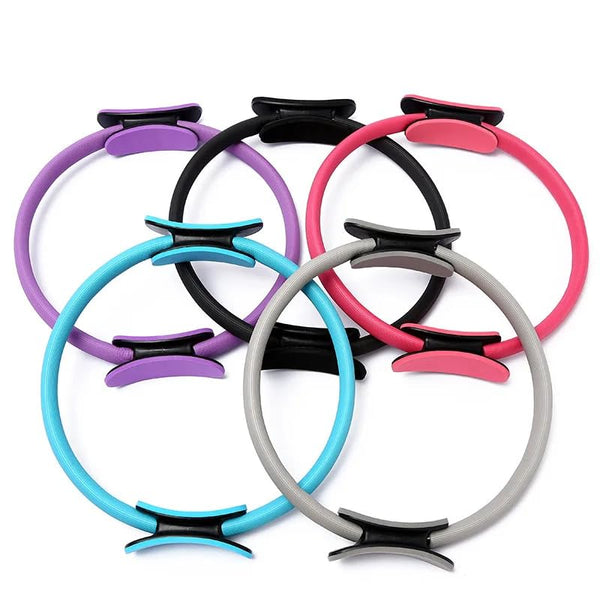 Pilates Ring 15 Inch Magic Circle, Black, Onesize