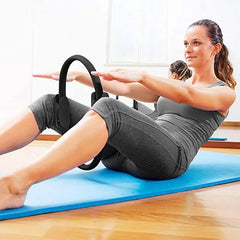 Pilates Ring 15 Inch Magic Circle, Black, Onesize