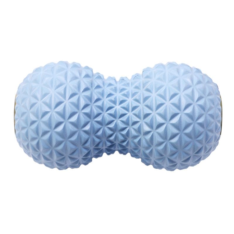 Peanut Massage Ball with Raised Tentacle Nodes for Physiotherapy, Sky Blu