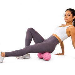 Peanut Massage Ball for Physiotherapy, Pink