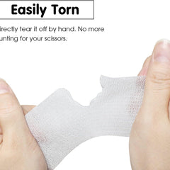 Cohesive Bandage Wrap 10cm x 4.5m, Self Adhesive Crepe Bandage, Navy Blue, 10cm