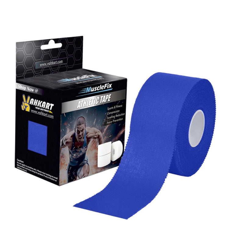 Athletic Tape for Ankle, Wrist & Joint, Blue, 5 cm * 13.7 m