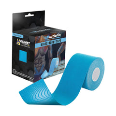 Kinesiology Tape for Pain Relief & Muscle Support – Waterproof, Breathable, Blue, Uncut