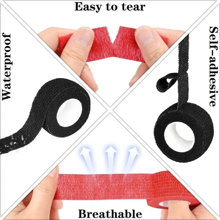 Breathable Self Adhesive Wrap, Athletic, Non Woven Cohesive Bandage – for Sports, (2.5 cm X 4.5 mtr- Pack of 8)