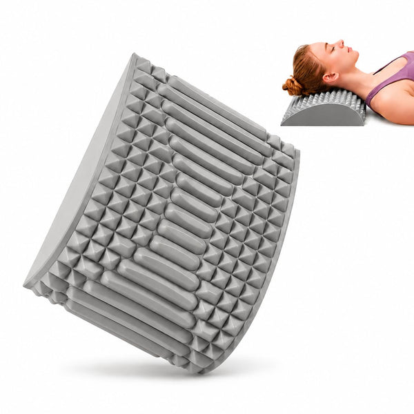 Cervical Neck Stretcher Pillow, Grey