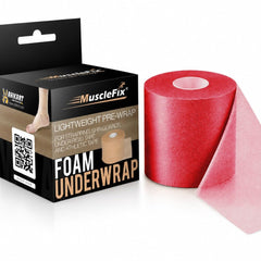 Underwrap Pre Wrap Foam for Use Under Rigid Tape, Pink, 6Cm*20MTR