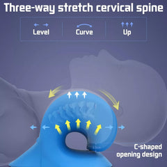 Cervical Neck Stretcher for Neck Pain Relief, Pink