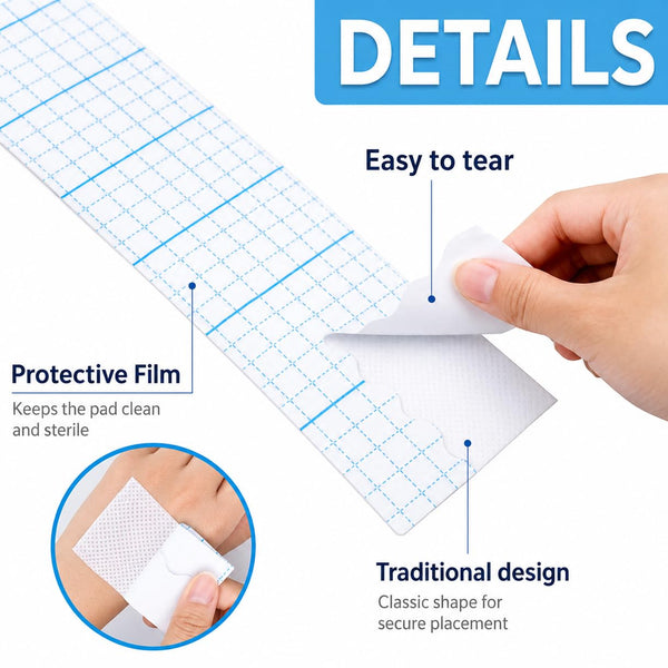 Fixoplast Underwrap Adhesive Tape Roll, White_L, 10Cm*5MTR