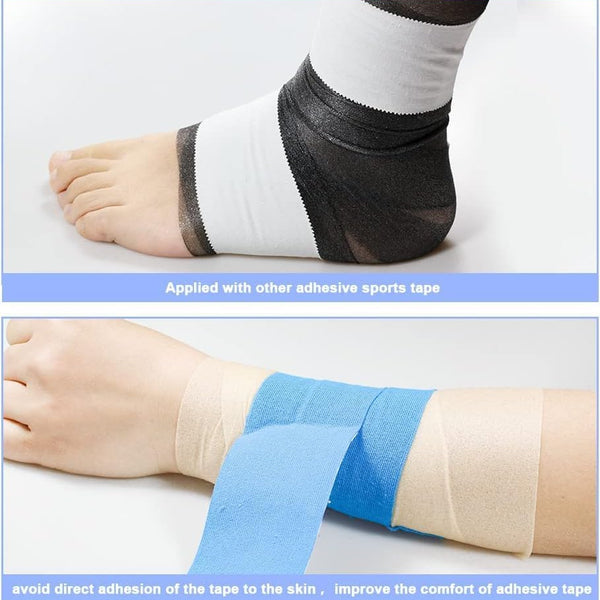 Underwrap Pre Wrap Foam for Use Under Rigid Tape, Blue, 6Cm*20MTR