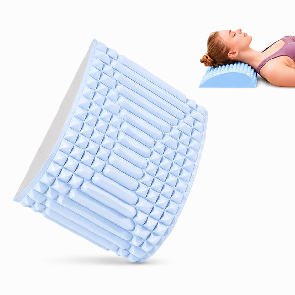 Cervical Neck Stretcher Pillow, Blue