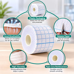 Fixoplast Underwrap Adhesive Tape Roll, White_L, 10Cm*5MTR