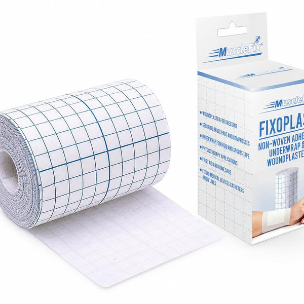 Fixoplast Underwrap Adhesive Tape Roll, White_L, 10Cm*5MTR