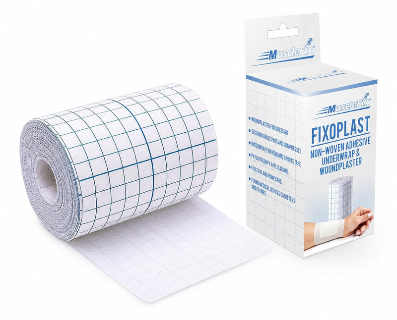 Fixoplast Underwrap Adhesive Tape Roll, White_L, 10Cm*5MTR