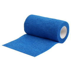 Cohesive Self-Adhesive Bandage Wrap, Blue, 15 CM