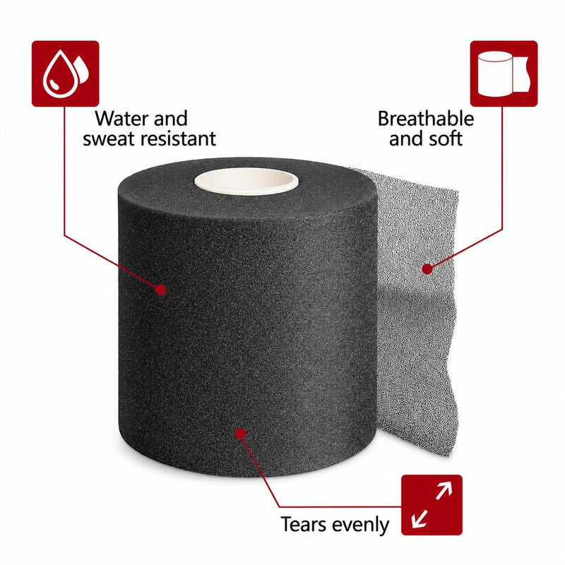 Underwrap Pre Wrap Foam for Use Under Rigid Tape, Blue, 6Cm*20MTR