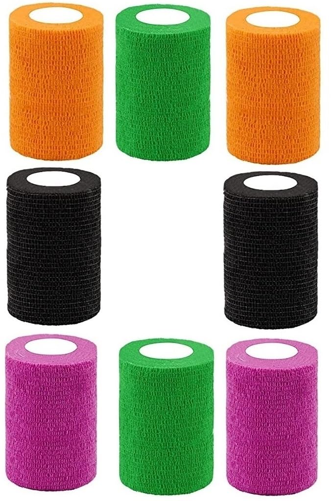 Breathable Self Adhesive Wrap, Athletic, Non Woven Cohesive Bandage, 7.5 cm