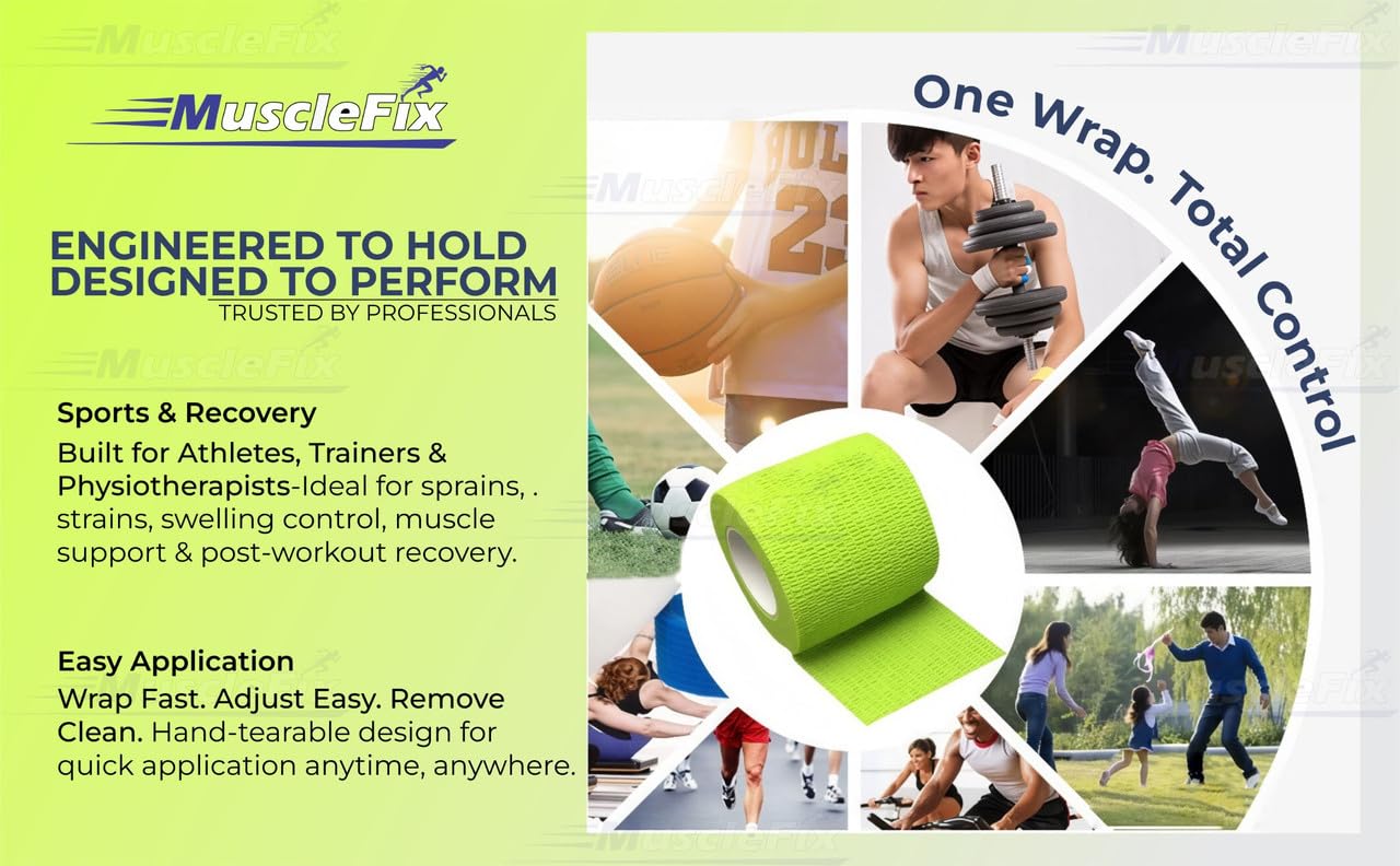 Cohesive Bandage Pack Of 8