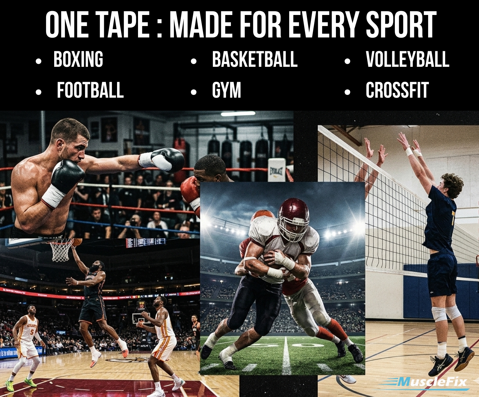 Kinesiology Athletic Tape